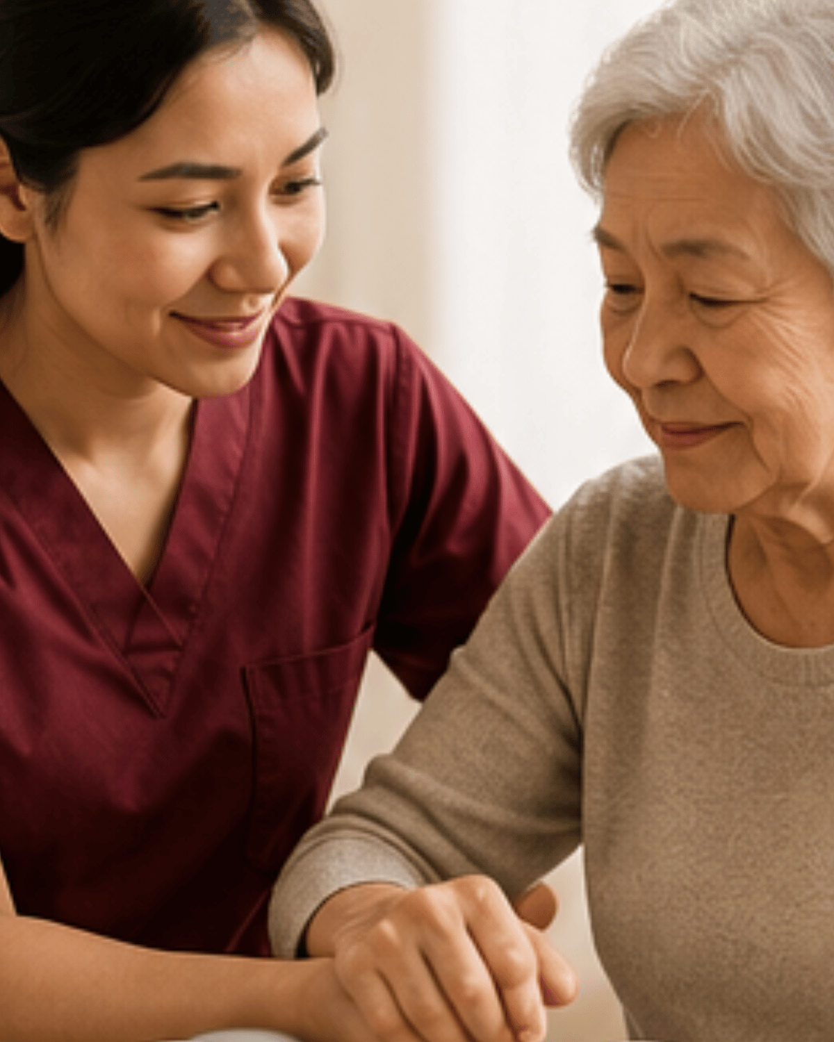 Patient Care Assistant providing professional caregiving support